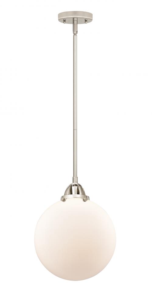 Beacon - 1 Light - 10 inch - Polished Nickel - Cord hung - Mini Pendant