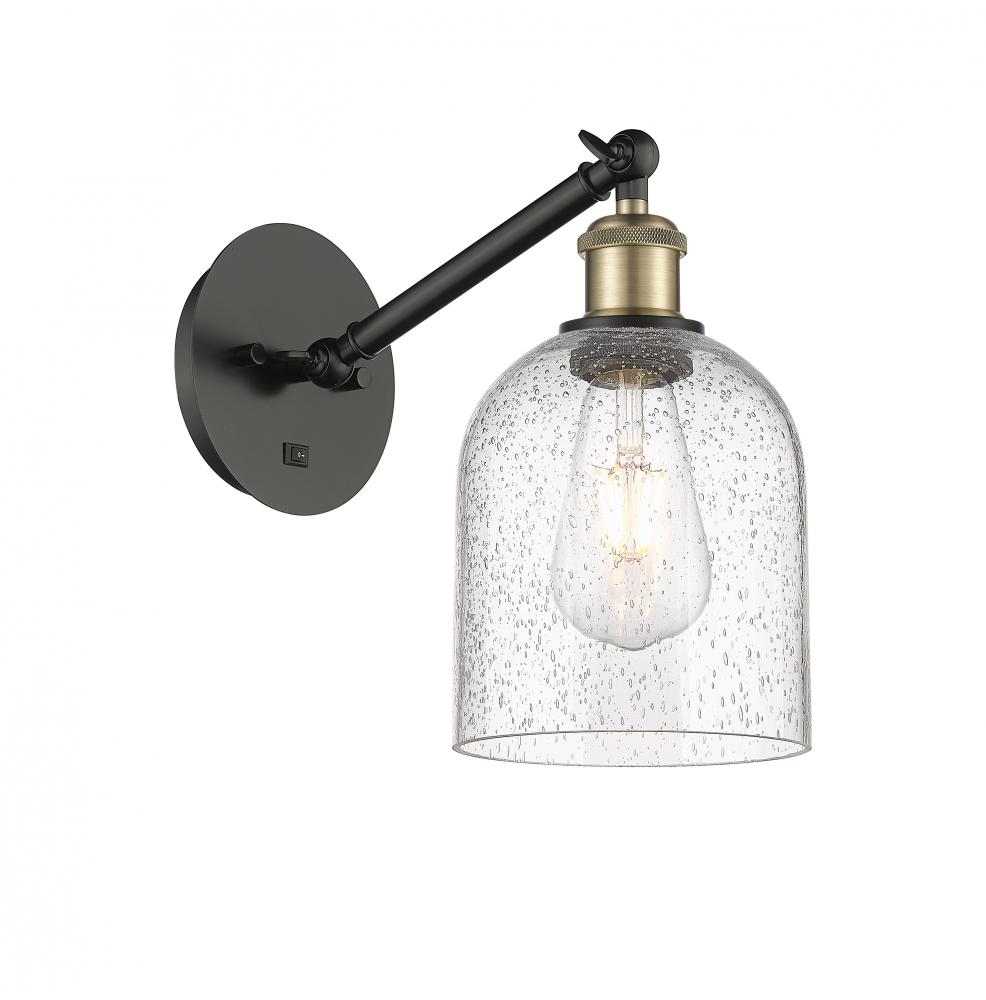 Bella - 1 Light - 6 inch - Black Antique Brass - Sconce