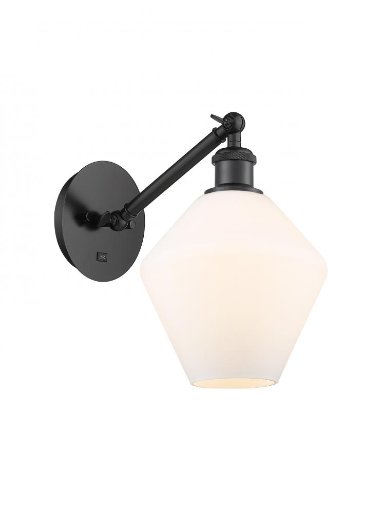 Cindyrella - 1 Light - 8 inch - Matte Black - Sconce