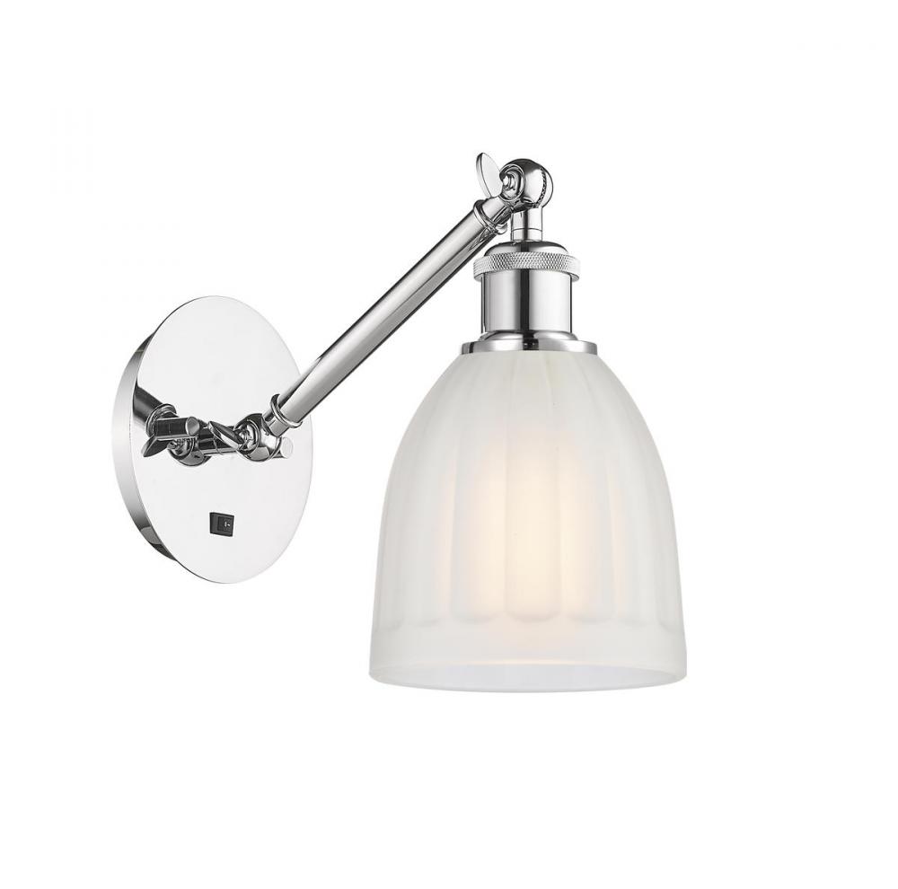 Brookfield - 1 Light - 6 inch - Polished Chrome - Sconce