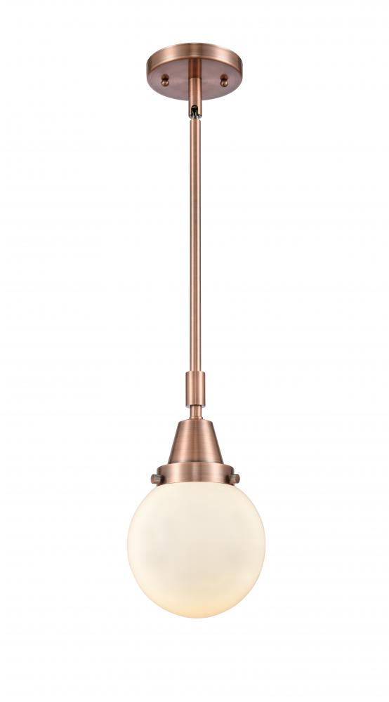 Beacon - 1 Light - 6 inch - Antique Copper - Mini Pendant