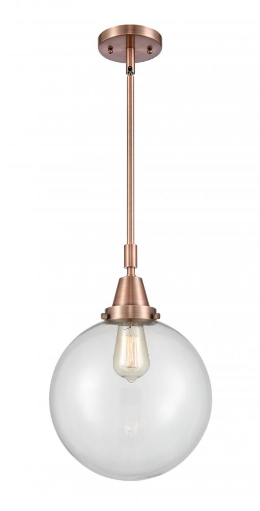 Beacon - 1 Light - 10 inch - Antique Copper - Mini Pendant