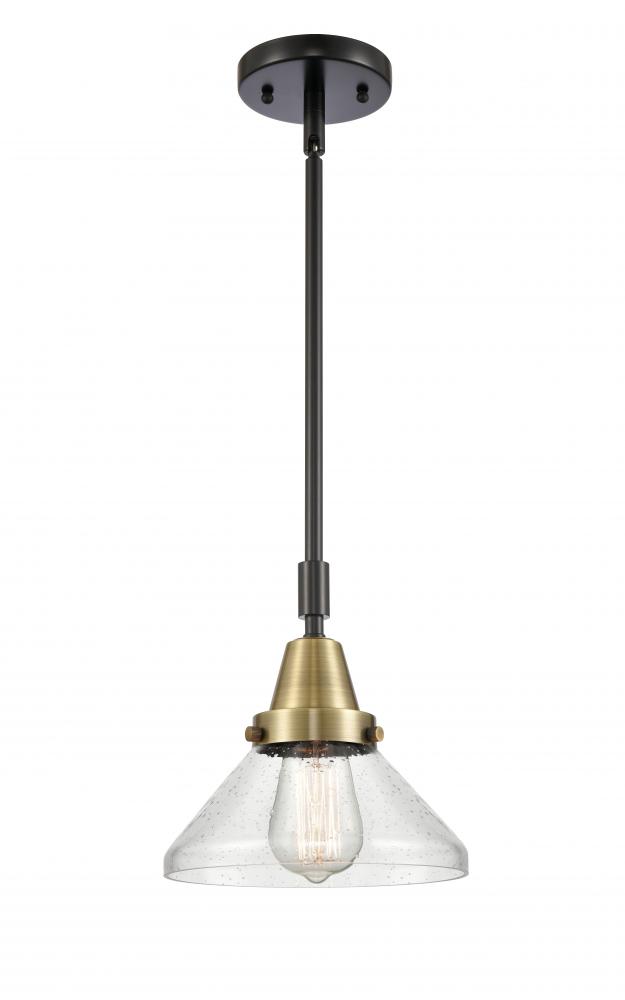 Caden - 1 Light - 8 inch - Black Antique Brass - Mini Pendant