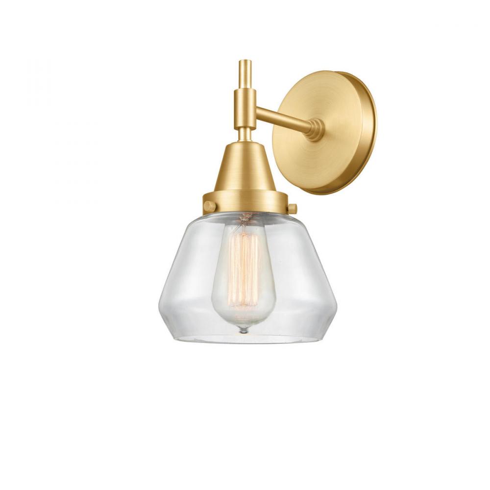 Fulton - 1 Light - 7 inch - Satin Gold - Sconce