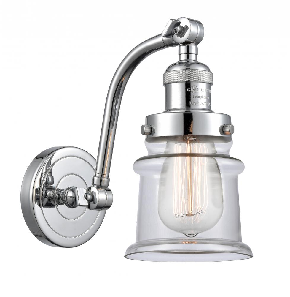 Canton - 1 Light - 7 inch - Polished Chrome - Sconce