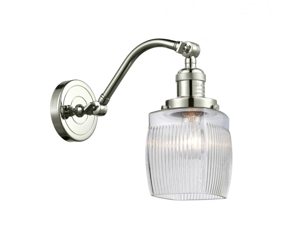 Colton - 1 Light - 6 inch - Polished Nickel - Sconce