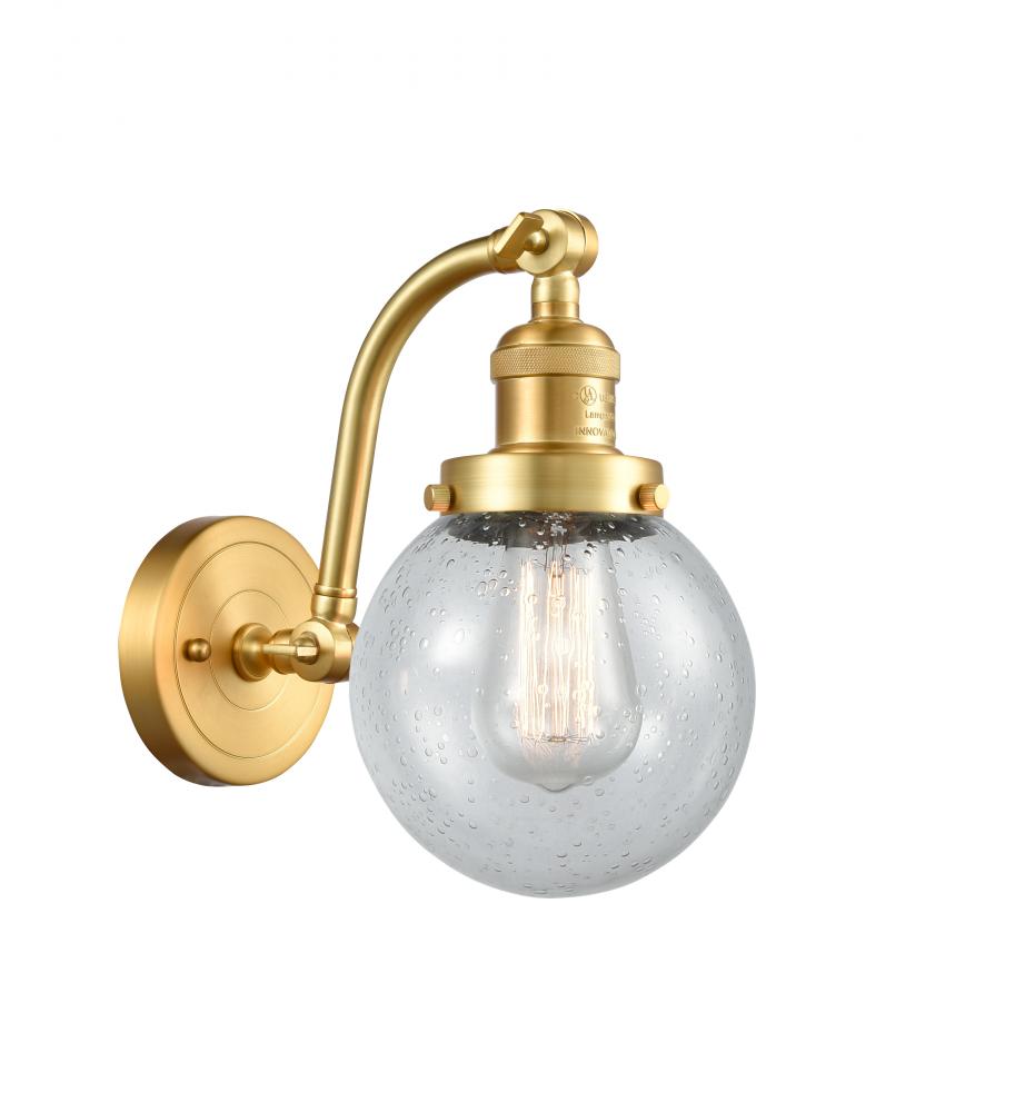 Beacon - 1 Light - 6 inch - Satin Gold - Sconce