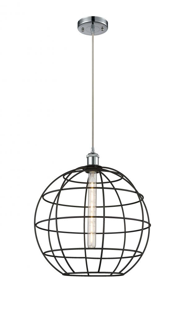 Lake Placid - 1 Light - 16 inch - Polished Chrome - Mini Pendant