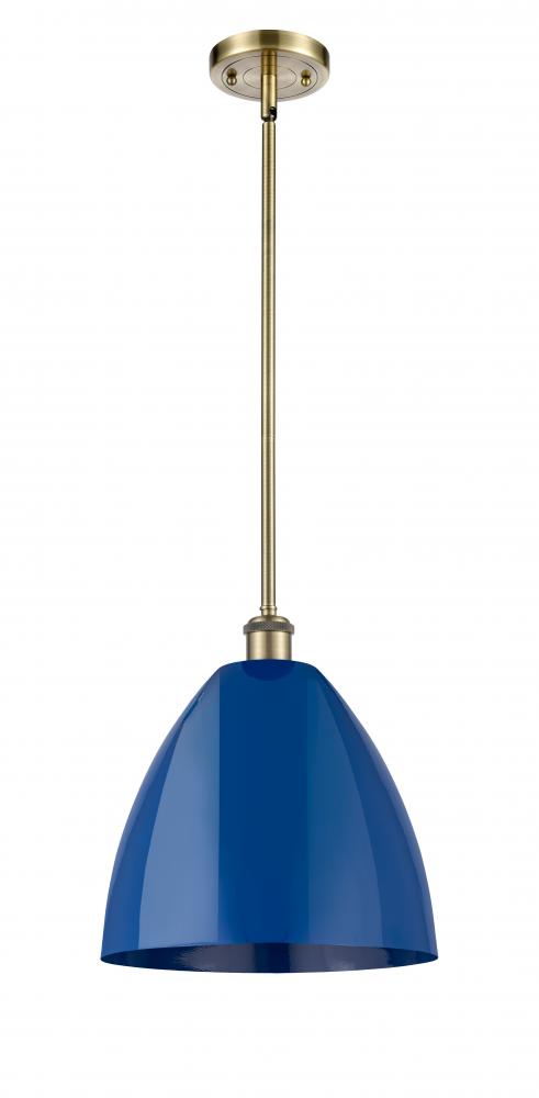 Plymouth - 1 Light - 12 inch - Antique Brass - Pendant