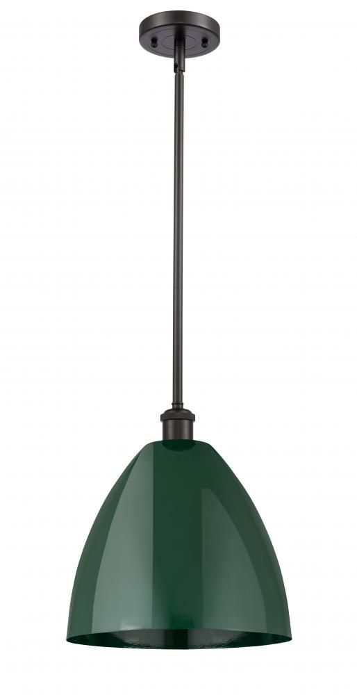 Plymouth - 1 Light - 12 inch - Oil Rubbed Bronze - Pendant