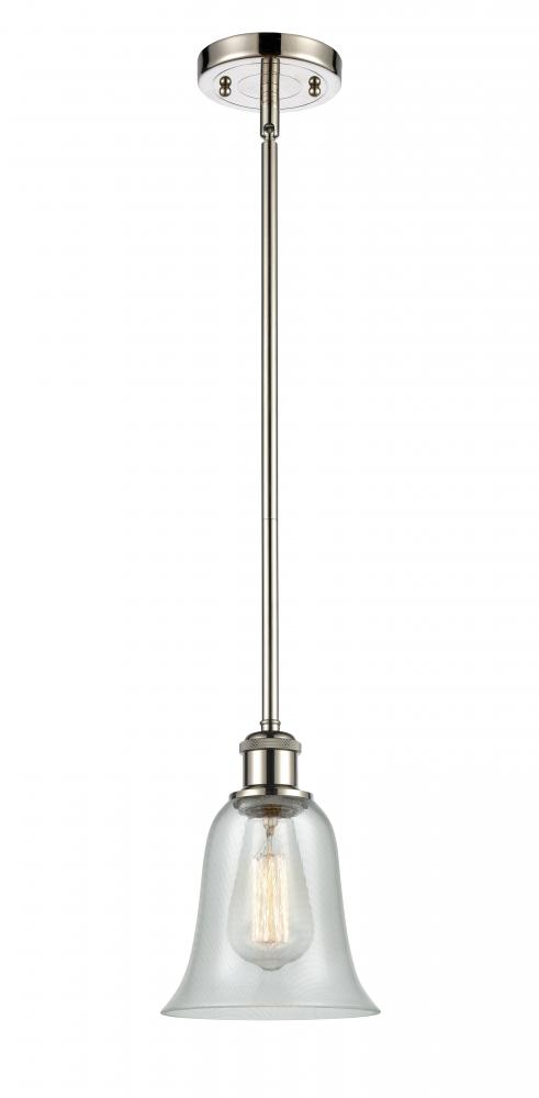 Hanover - 1 Light - 6 inch - Polished Nickel - Mini Pendant