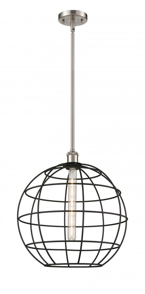 Lake Placid - 1 Light - 16 inch - Satin Nickel - Mini Pendant