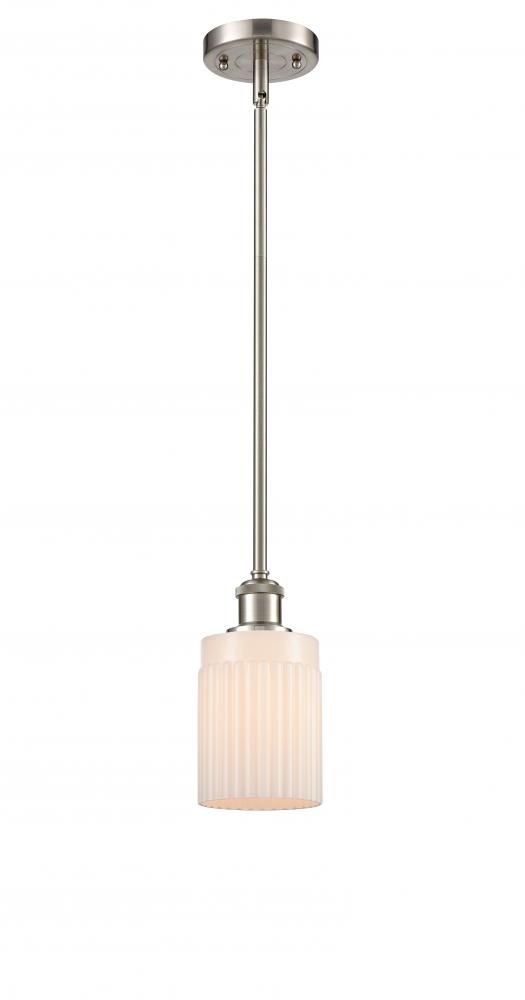 Hadley - 1 Light - 5 inch - Brushed Satin Nickel - Mini Pendant