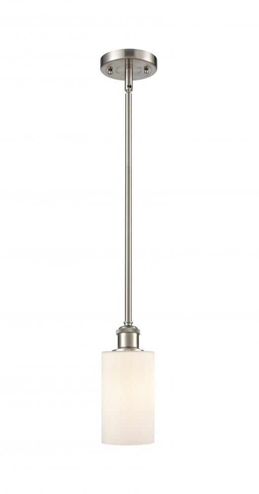 Clymer - 1 Light - 4 inch - Brushed Satin Nickel - Mini Pendant