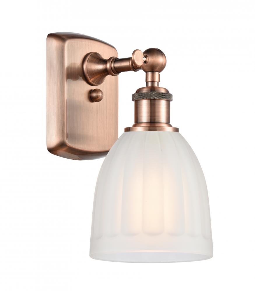 Brookfield - 1 Light - 6 inch - Antique Copper - Sconce