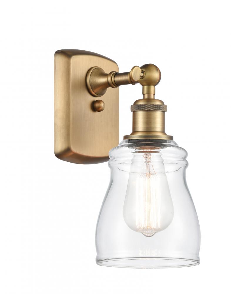 Ellery - 1 Light - 5 inch - Brushed Brass - Sconce