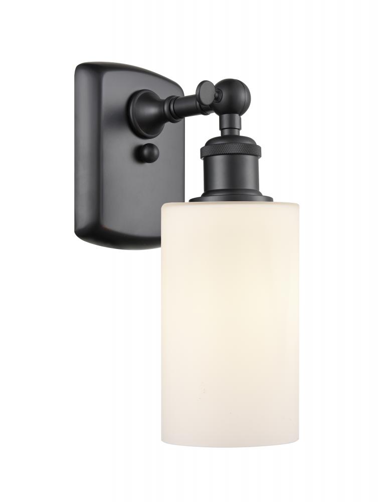 Clymer - 1 Light - 4 inch - Matte Black - Sconce