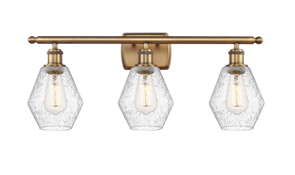 Cindyrella - 3 Light - 26 inch - Brushed Brass - Bath Vanity Light