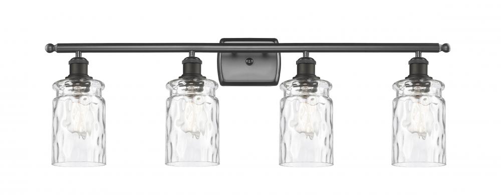 Candor - 4 Light - 35 inch - Oil Rubbed Bronze - Bath Vanity Light