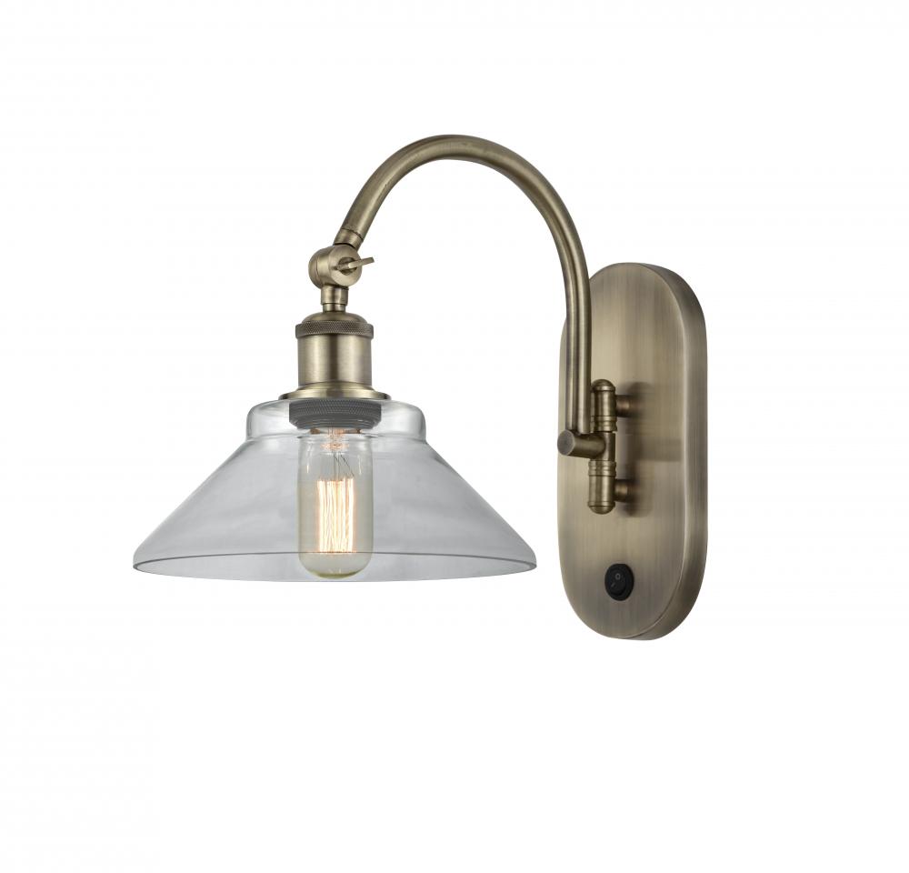 Orwell - 1 Light - 8 inch - Antique Brass - Sconce