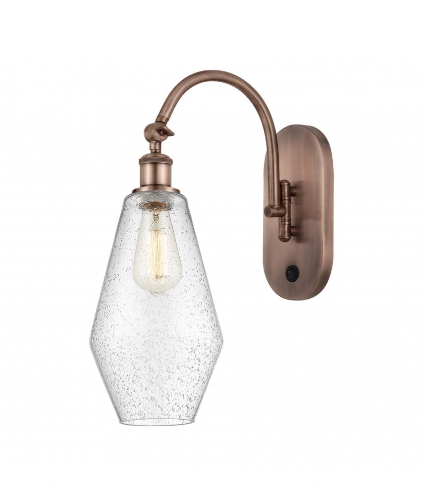 Cindyrella - 1 Light - 7 inch - Antique Copper - Sconce