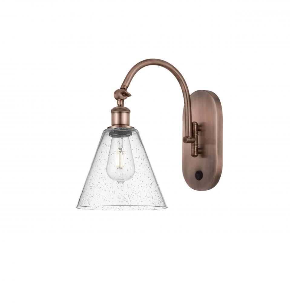 Berkshire - 1 Light - 8 inch - Antique Copper - Sconce