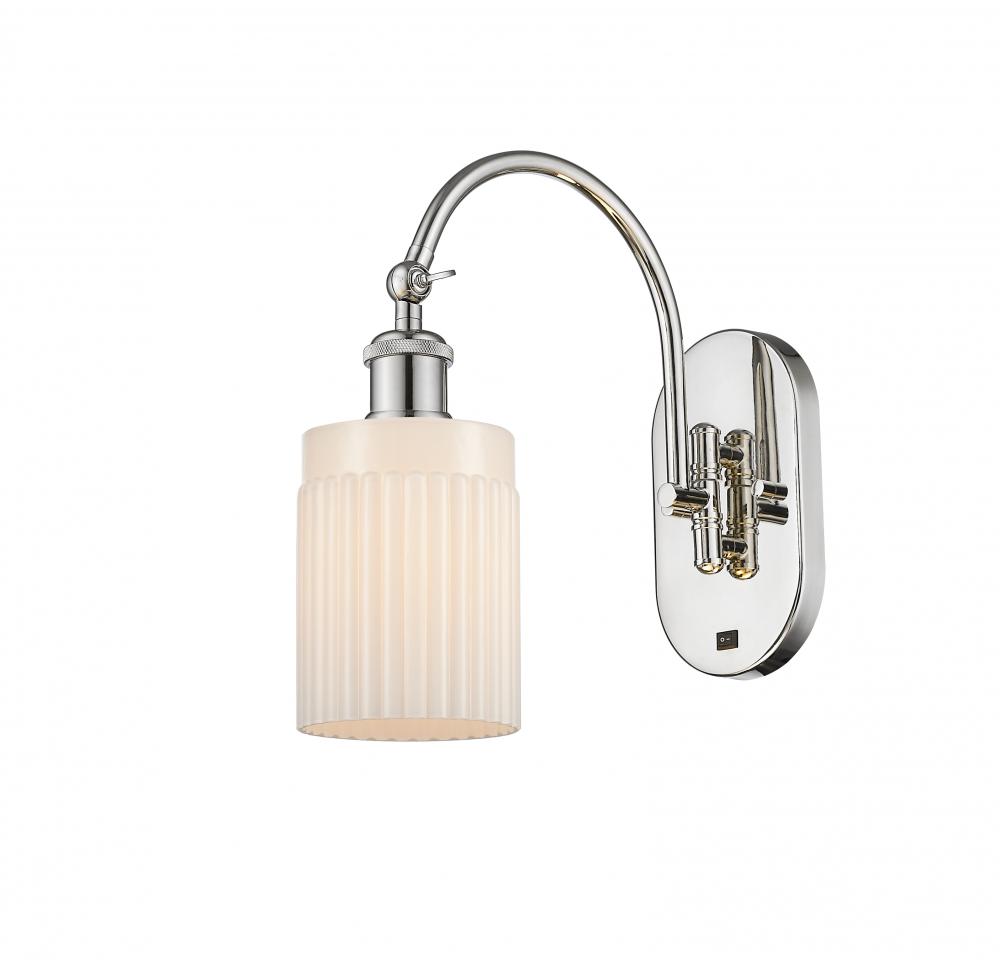 Hadley - 1 Light - 5 inch - Polished Nickel - Sconce