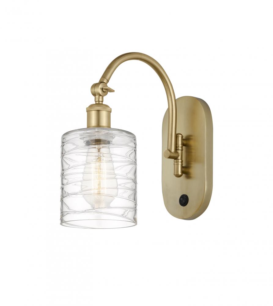 Cobbleskill - 1 Light - 5 inch - Satin Gold - Sconce