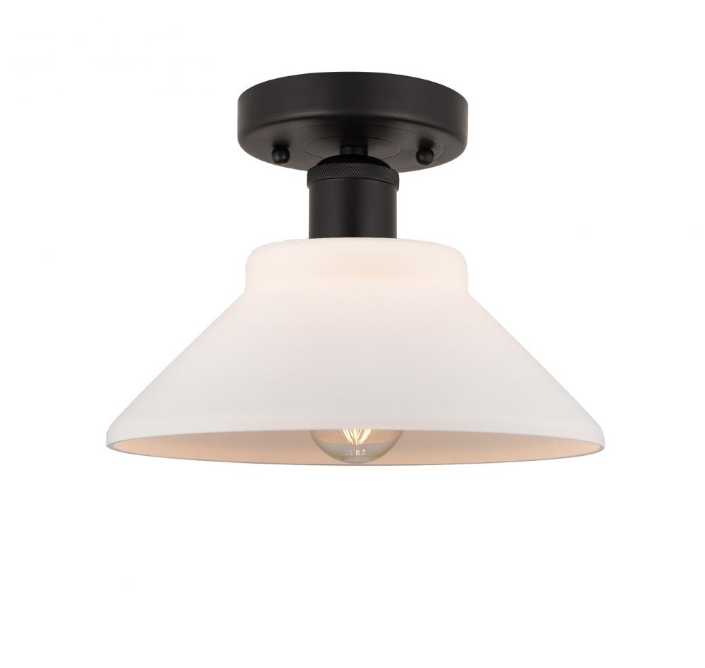 Orwell - 1 Light - 8 inch - Oil Rubbed Bronze - Semi-Flush Mount