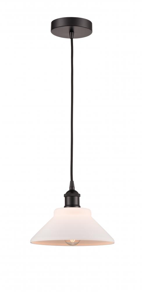 Orwell - 1 Light - 8 inch - Oil Rubbed Bronze - Cord hung - Mini Pendant