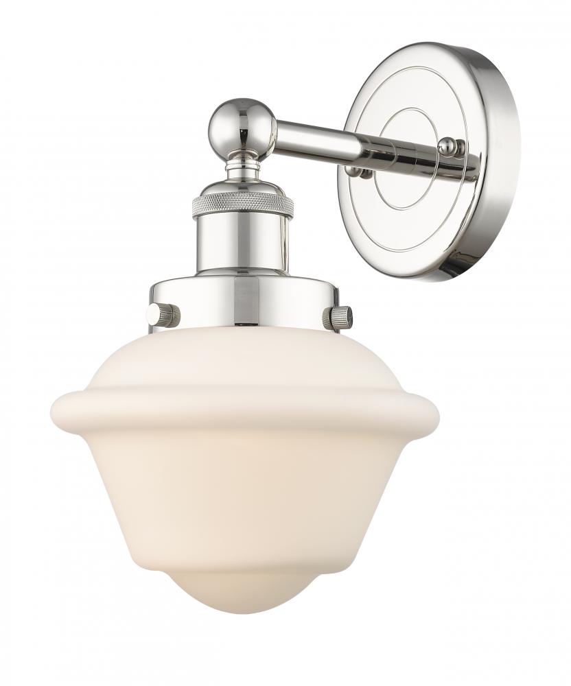 Oxford - 1 Light - 7 inch - Polished Nickel - Sconce