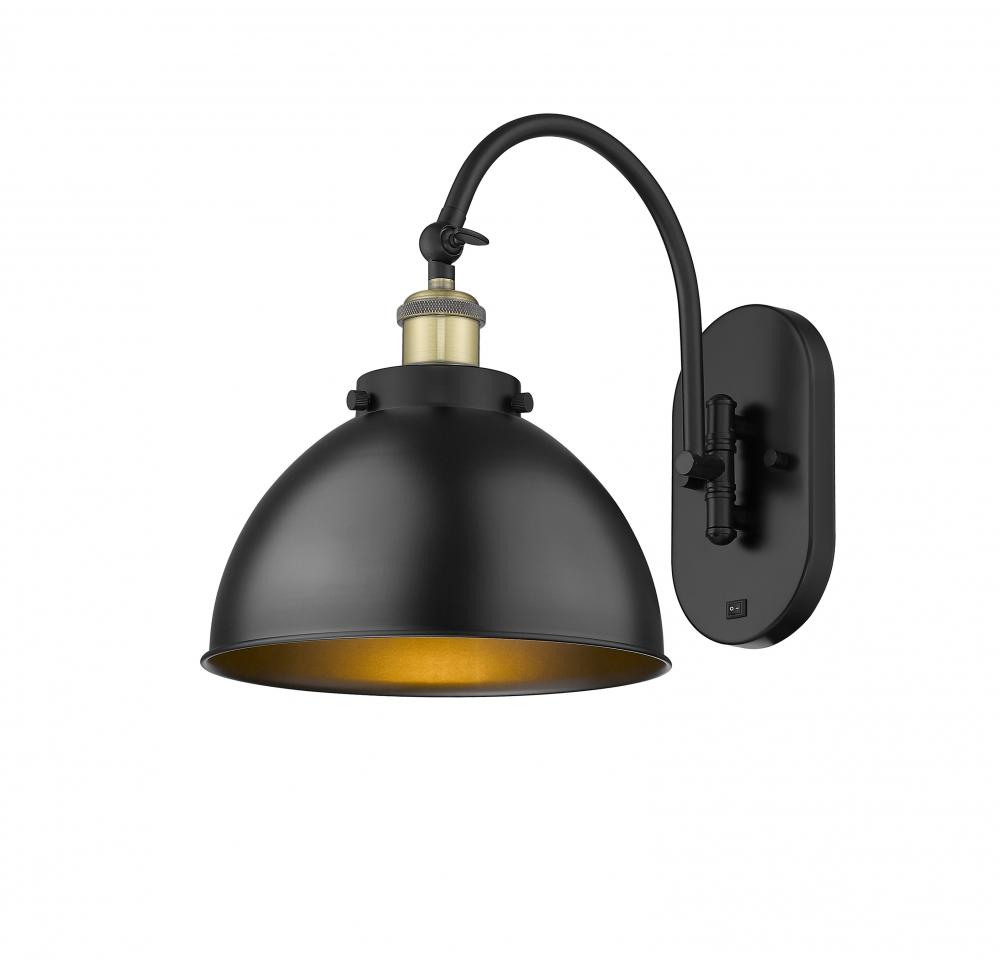 Ballston Urban - 1 Light - 10 inch - Black Antique Brass - Sconce