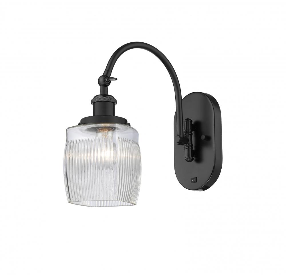 Colton - 1 Light - 6 inch - Matte Black - Sconce