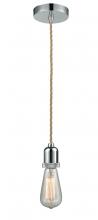 Innovations Lighting 100PC-10RE-0PC - Whitney - 1 Light - 2 inch - Polished Chrome - Cord hung - Mini Pendant