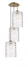 Innovations Lighting 113B-3P-AB-G1113-L - Cobbleskill - 3 Light - 16 inch - Antique Brass - Cord Hung - Multi Pendant