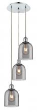 Innovations Lighting 113B-3P-PC-G558-6SM - Bella - 3 Light - 12 inch - Polished Chrome - Cord hung - Multi Pendant