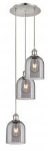 Innovations Lighting 113B-3P-PN-G558-6SM - Bella - 3 Light - 12 inch - Polished Nickel - Cord hung - Multi Pendant