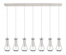 Innovations Lighting 127-451-1P-PN-G451-5CL - Owego - 7 Light - 49 inch - Polished Nickel - Linear Pendant