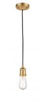 Innovations Lighting 200C-SG - Bare Bulb - 1 Light - 3 inch - Satin Gold - Cord hung - Mini Pendant