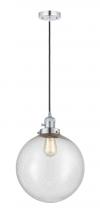 Innovations Lighting 201CSW-PC-G204-12 - Beacon - 1 Light - 12 inch - Polished Chrome - Cord hung - Mini Pendant