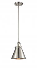 Innovations Lighting 201S-SN-M13-SN - Appalachian - 1 Light - 8 inch - Brushed Satin Nickel - Stem Hung - Mini Pendant