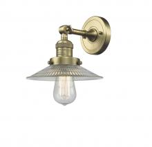 Innovations Lighting 203-AB-G2 - Halophane - 1 Light - 9 inch - Antique Brass - Sconce