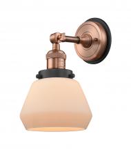 Innovations Lighting 203BP-ACBK-G171 - Fulton - 1 Light - 7 inch - Antique Copper - Sconce