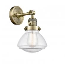 Innovations Lighting 203SW-AB-G324 - Olean - 1 Light - 7 inch - Antique Brass - Sconce