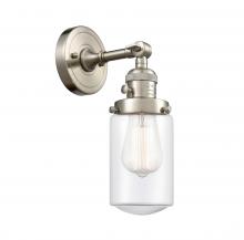 Innovations Lighting 203SW-SN-G312 - Dover - 1 Light - 5 inch - Brushed Satin Nickel - Sconce