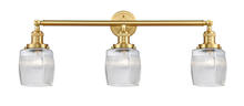 Innovations Lighting 205-SG-G302 - Colton - 3 Light - 32 inch - Satin Gold - Bath Vanity Light