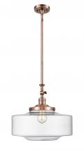 Innovations Lighting 206-AC-G692-16 - Bridgeton - 1 Light - 16 inch - Antique Copper - Stem Hung - Mini Pendant