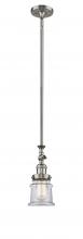 Innovations Lighting 206-SN-G182S - Canton - 1 Light - 5 inch - Brushed Satin Nickel - Stem Hung - Mini Pendant