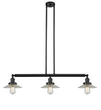 Innovations Lighting 213-OB-G2 - Halophane - 3 Light - 41 inch - Oil Rubbed Bronze - Stem Hung - Island Light