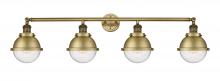 Innovations Lighting 215-BB-HFS-64-BB - Hampden - 4 Light - 46 inch - Brushed Brass - Bath Vanity Light